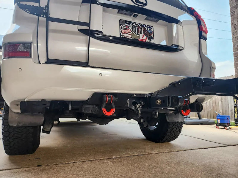 Load image into Gallery viewer, Lexus GX460 (2014 - 2023) - Rear Tow Hitch Receiver Hybrid Bumper - FSPE
