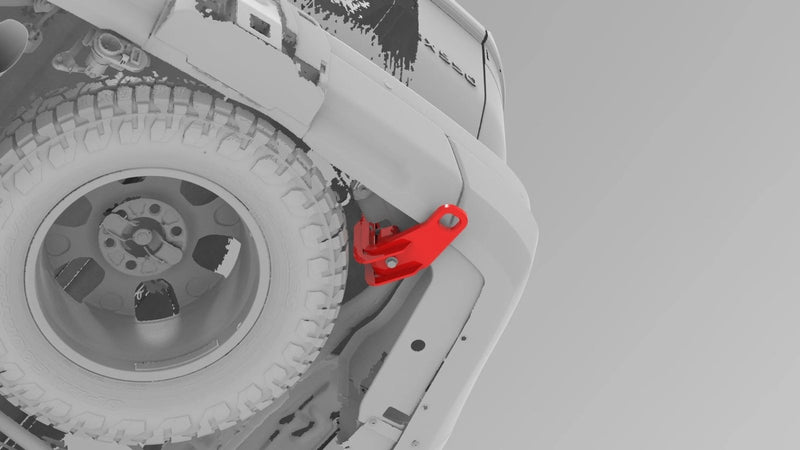 Load image into Gallery viewer, Lexus GX550/Toyota Land Cruiser (2024 - Current) - Rear Recovery Point - FSPE
