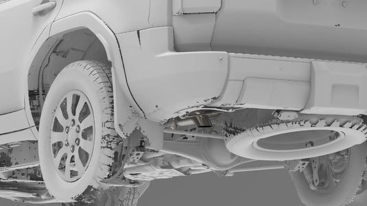 Lexus GX550/Toyota Land Cruiser (2024 - Current) - Titanium Axle Dump Exhaust - FSPE