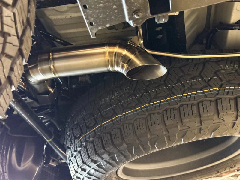 Load image into Gallery viewer, Lexus GX550/Toyota Land Cruiser (2024 - Current) - Titanium Axle Dump Exhaust - FSPE
