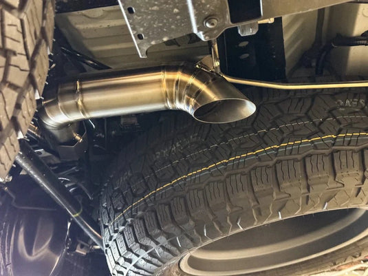 Lexus GX550/Toyota Land Cruiser (2024 - Current) - Titanium Axle Dump Exhaust - FSPE