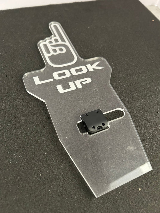 "Look Up" Cup Holder Sign - FSPE