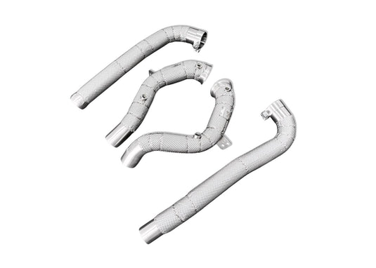 Mercedes AMG GT MaxFlow Heat - Shielded Downpipes for M178 4.0L - FSPE