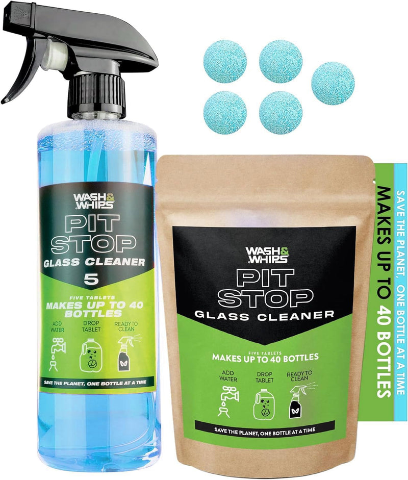 Load image into Gallery viewer, Pit Stop Glass Cleaner / All Surface Cleaner Refill Tablets (Makes 5 Gallons) - FSPE
