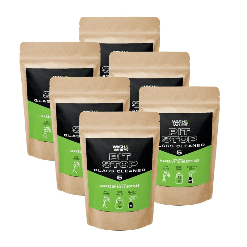 Load image into Gallery viewer, Pit Stop Glass Cleaner / All Surface Cleaner Refill Tablets (Makes 5 Gallons) - FSPE
