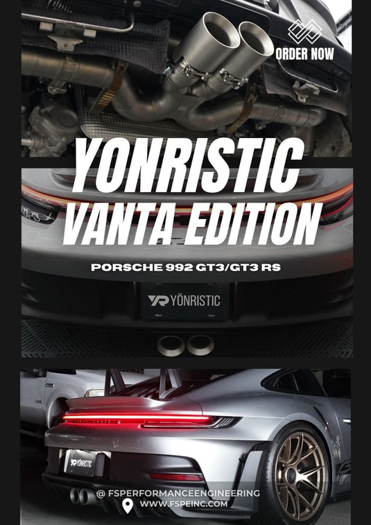Porsche 992 GT3 / GT3 RS Titanium Exhaust System VANTA Edition - FSPE