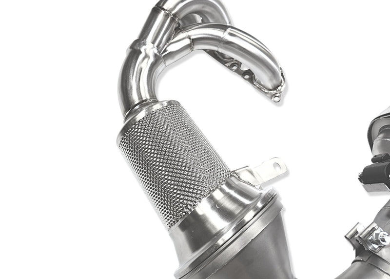 Load image into Gallery viewer, Porsche 992 GT3 / GT3 RS Titanium Exhaust System VANTA Edition - Yonristic Performance - FSPE
