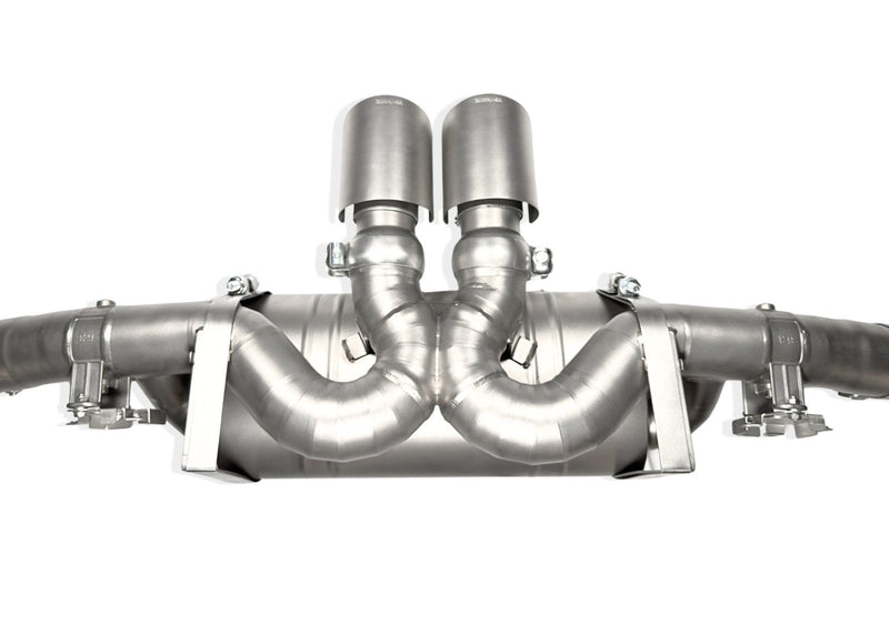 Load image into Gallery viewer, Porsche 992 GT3 / GT3 RS Titanium Exhaust System VANTA Edition - Yonristic Performance - FSPE
