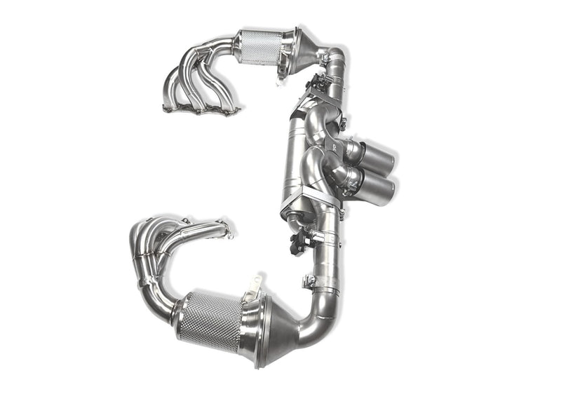 Load image into Gallery viewer, Porsche 992 GT3 / GT3 RS Titanium Exhaust System VANTA Edition - Yonristic Performance - FSPE
