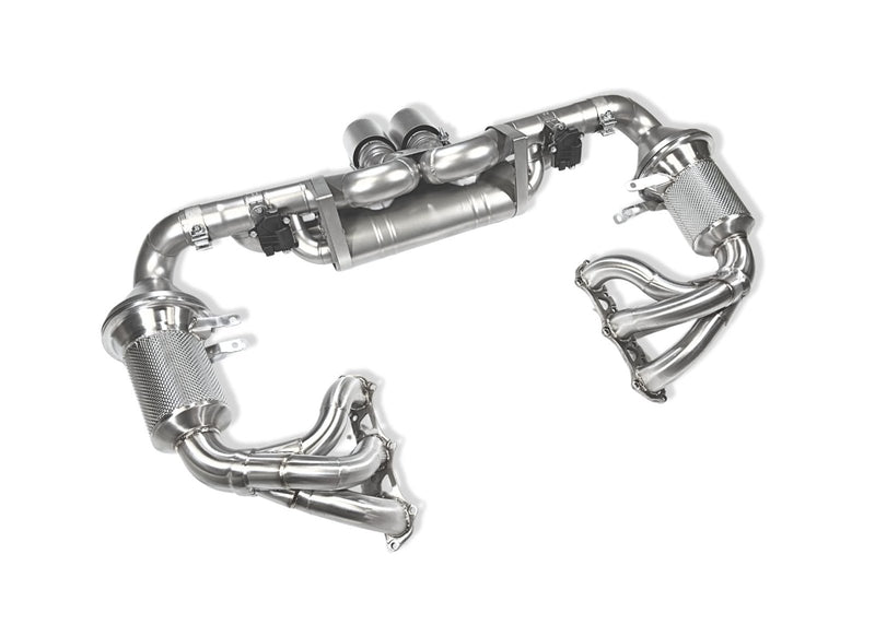 Load image into Gallery viewer, Porsche 992 GT3 / GT3 RS Titanium Exhaust System VANTA Edition - Yonristic Performance - FSPE
