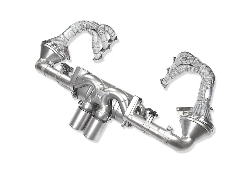 Load image into Gallery viewer, Porsche 992 GT3 / GT3 RS Titanium Exhaust System VANTA Edition - Yonristic Performance - FSPE
