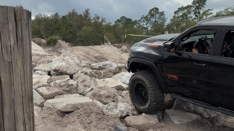 Load and play video in Gallery viewer, Dodge Ram TRX 1500 (2021-2024) Catalytic Converter Guard / Skid Plates
