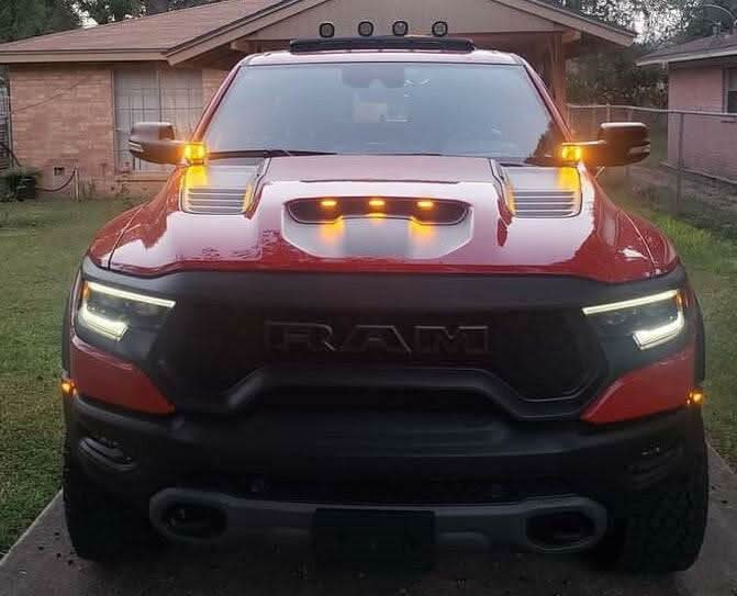 Load image into Gallery viewer, RAM TRX Hood Mount Ditch Lights (2021 - 2024) | For Aesthetics Only - FSPE

