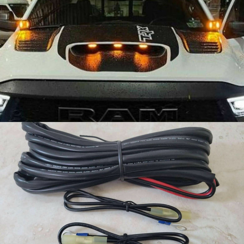 Load image into Gallery viewer, RAM TRX Hood Mount Ditch Lights (2021 - 2024) | For Aesthetics Only - FSPE
