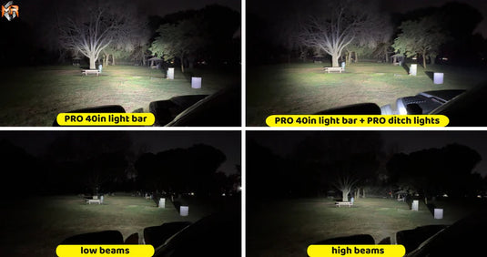 2019+ RAM 1500 Rebel Ditch Lights - PRO