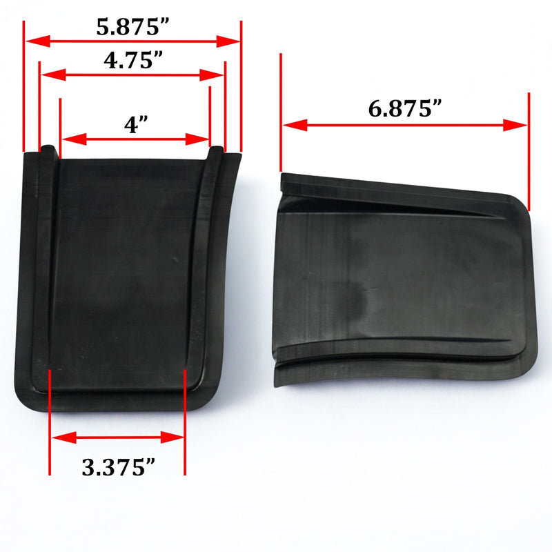 Load image into Gallery viewer, Splitter Ramps / Air Ducts (Pair) - Custom Made to Your Splitter Thickness - FSPE
