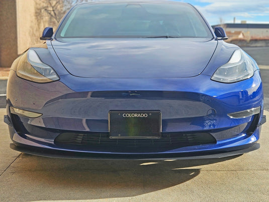 Tesla Model 3 (2017 - 2023) Front Splitter V3 - FSPE