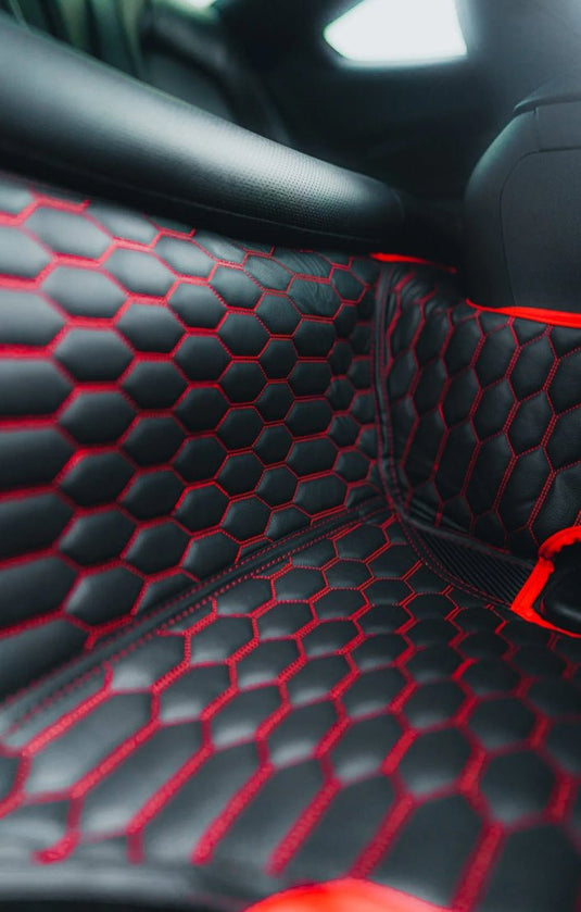Tesla Model S (2016 - 2023) Carbon Fiber Floor Mats - FSPE