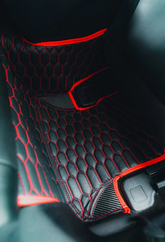 Tesla Model S (2016 - 2023) Carbon Fiber Floor Mats - FSPE
