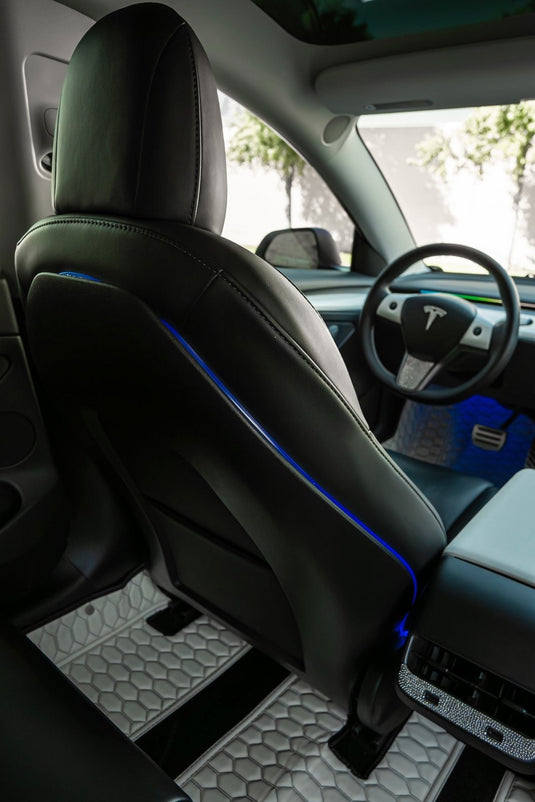 Tesla Model S (2016 - 2023) Carbon Fiber Floor Mats - FSPE