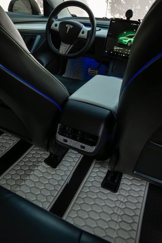 Tesla Model S (2016 - 2023) Carbon Fiber Floor Mats - FSPE