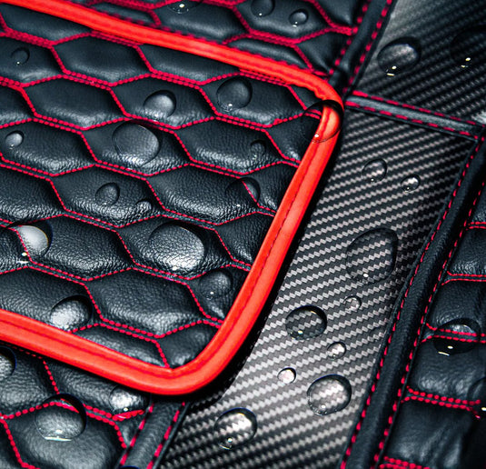 Tesla Model S (2016 - 2023) Carbon Fiber Floor Mats - FSPE