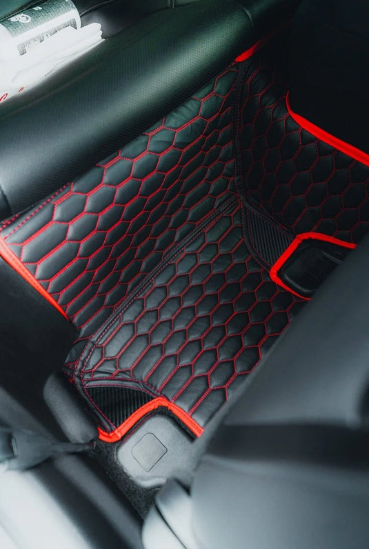 Tesla Model S (2016 - 2023) Carbon Fiber Floor Mats - FSPE