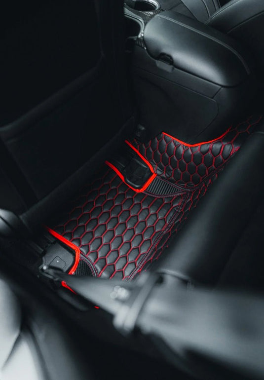 Tesla Model S (2016 - 2023) Carbon Fiber Floor Mats - FSPE