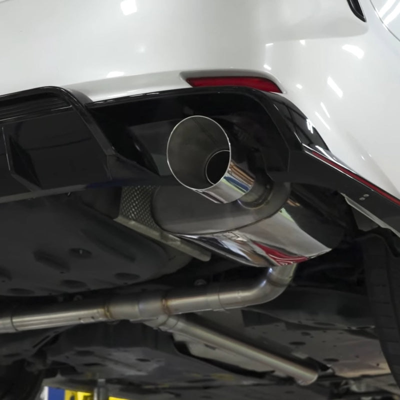 Load image into Gallery viewer, Toyota Camry TRD (2020 - 24) Cat Back Exhaust System w/ Twin 4.5&quot; Tips - FSPE
