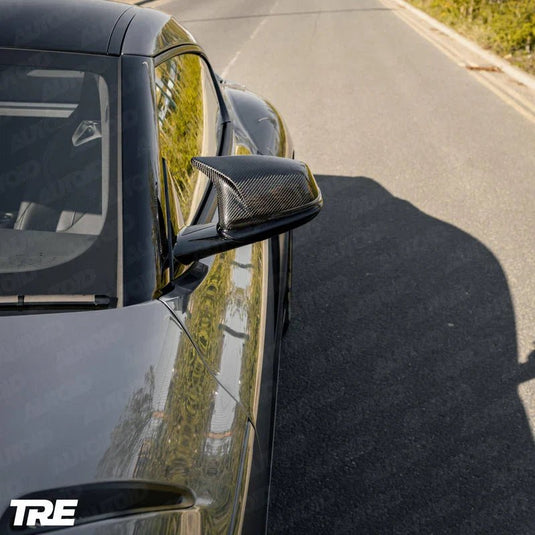 Toyota Supra A90/A91 (2020 - 25) M - Style Carbon Fiber Mirror Covers - FSPE