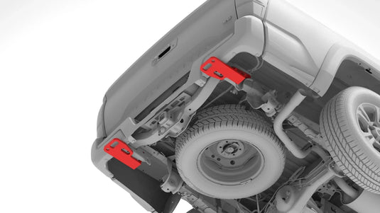 Toyota Tacoma (2016 - 2023) - Rear Recovery Points - FSPE