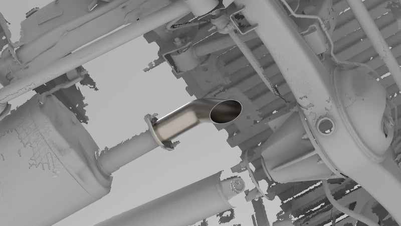 Load image into Gallery viewer, Toyota Tacoma (2024 - Current) - Titanium Axle Dump Exhaust Tip - FSPE
