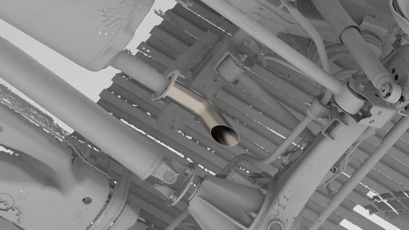 Load image into Gallery viewer, Toyota Tacoma (2024 - Current) - Titanium Axle Dump Exhaust Tip - FSPE
