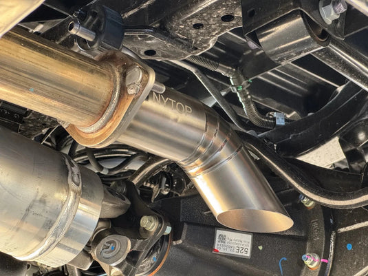 Toyota Tacoma (2024 - Current) - Titanium Axle Dump Exhaust Tip - FSPE