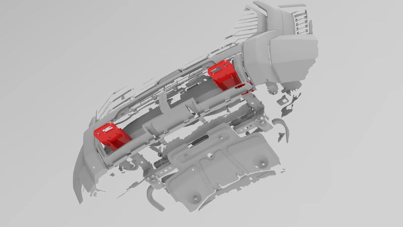 Load image into Gallery viewer, Toyota Tundra (2022 - Current ) - Front Hybrid Bumper - FSPE
