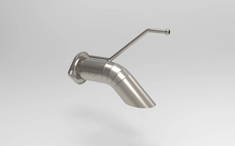 Load image into Gallery viewer, Toyota Tundra (2022 - Current) - Titanium Axle Dump Exhaust Tip - FSPE

