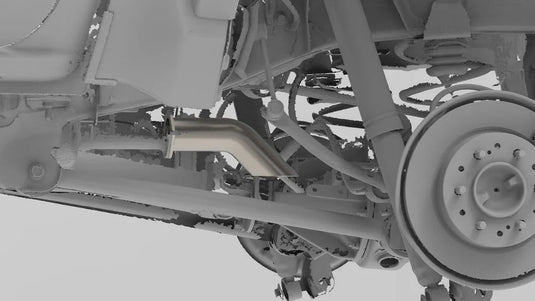Toyota Tundra (2022 - Current) - Titanium Axle Dump Exhaust Tip - FSPE
