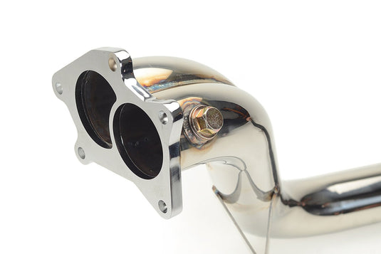TR Twin Scroll High Flow Catless Downpipe (TR - ES1006) | Subaru WRX (2008 - 14) / STi (2008 - 18) - FSPE