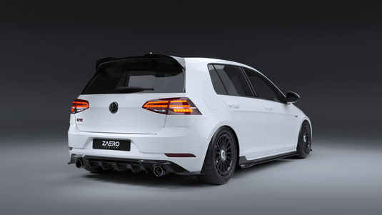 VW Golf GTI & Golf R Mk7 & Mk7.5 (2015 - 2021) EVO - 1 Rear Spoiler - FSPE