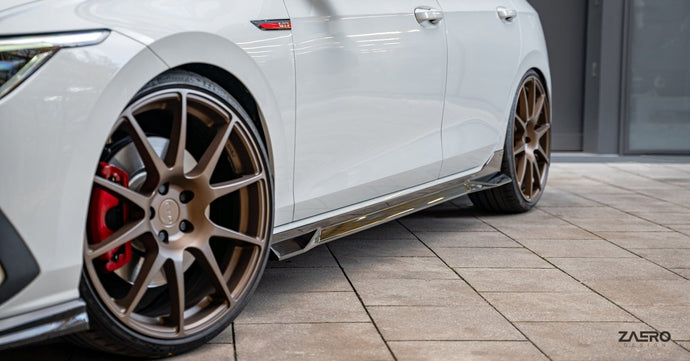 VW Golf GTI & Golf R Mk8 (2022 - 2025) EVO - 1 Side Skirts - FSPE