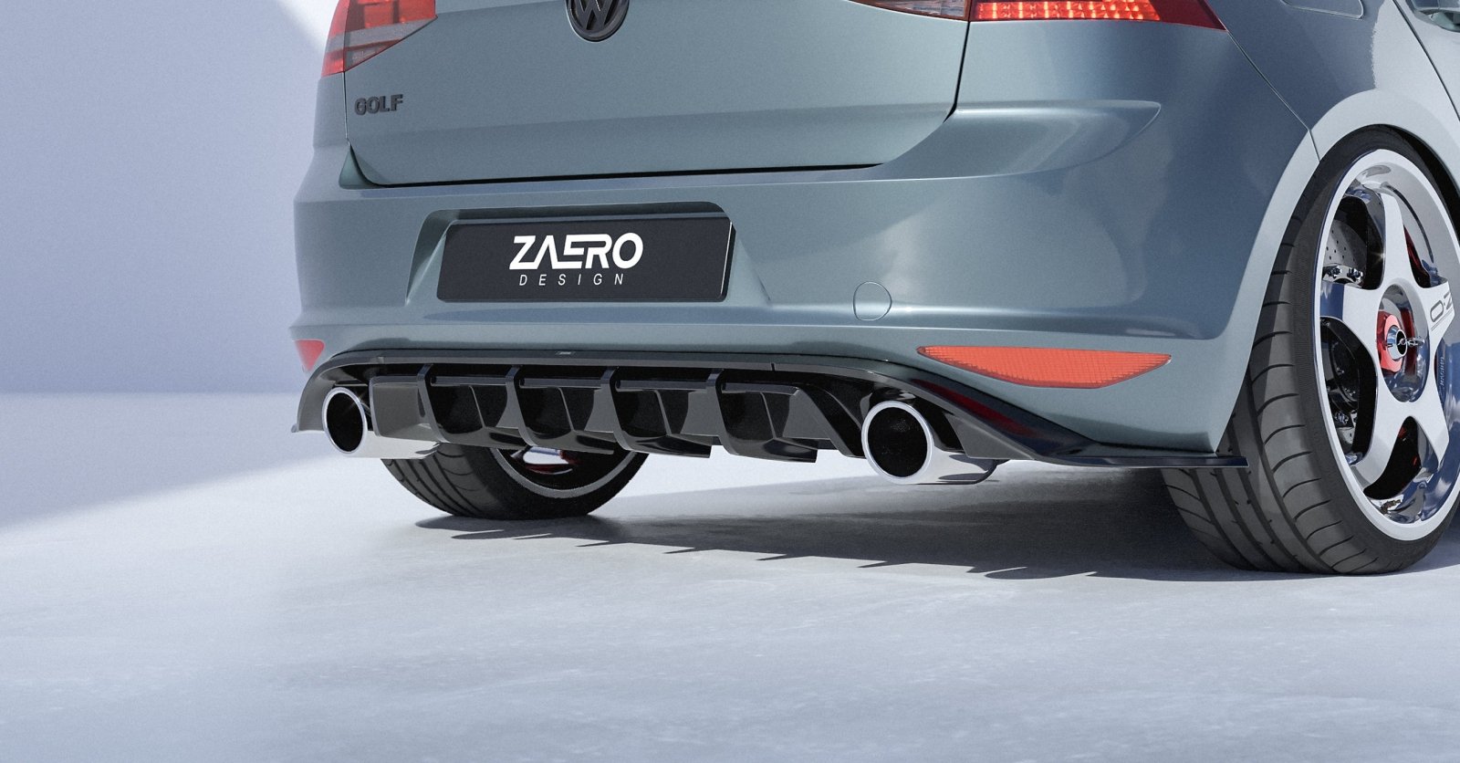 VW Golf GTI Mk7 (2015-2017) EVO-1 Rear Diffuser – FSPE