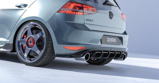 VW Golf GTI Mk7 (2015 - 2017) EVO - 1 Rear Diffuser - FSPE