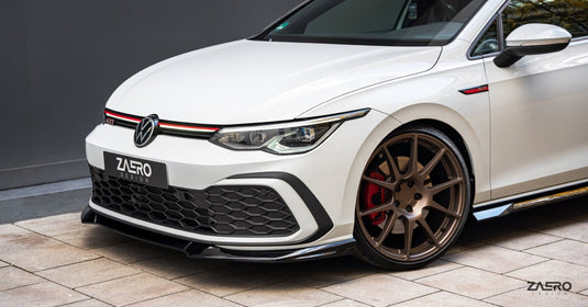 VW Golf GTI Mk8 (2022 - 2025) EVO - 1 Front Splitter (Lip) - FSPE