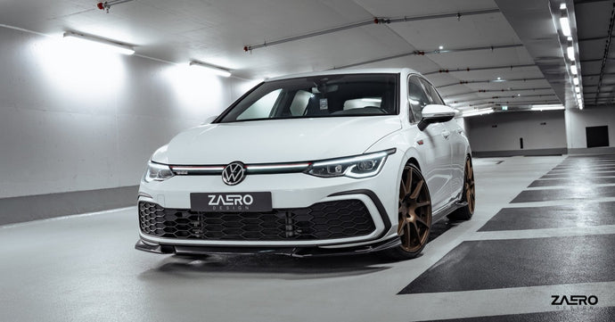 VW Golf GTI Mk8 (2022 - 2025) EVO - 1 Front Splitter (Lip) - FSPE