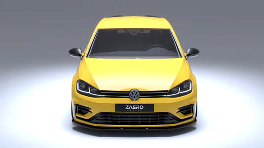 VW Golf R Mk7.5 (2018 - 2019) EVO - 1 Front Splitter (Lip) - FSPE