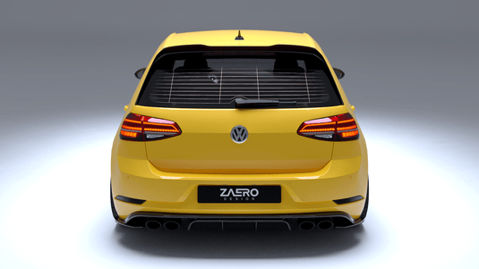 VW Golf R Mk7.5 (2018 - 2019) EVO - 1 Rear Diffuser - FSPE