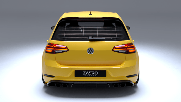 VW Golf R Mk7.5 (2018-2019) EVO-1 Rear Diffuser – FSPE