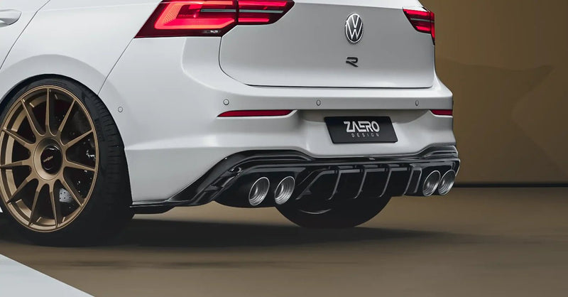 Load image into Gallery viewer, VW Golf R MK8 (2022 - 2024) EVO - 1 Rear Diffuser - FSPE
