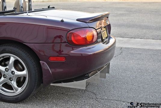 NB (1999-2005) Mazda Miata "Monstrosity Junior" Rear Diffuser - FS Performance Engineering
