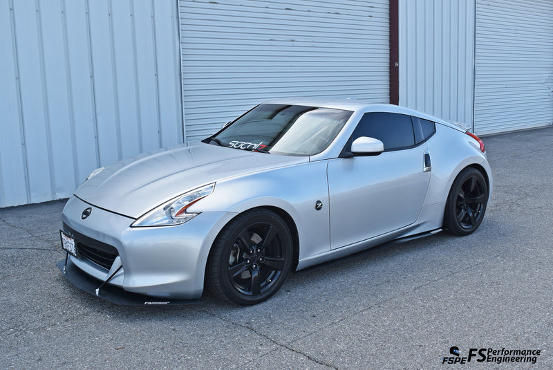 Load image into Gallery viewer, Nissan 370Z (2009-2019) Side Skirt Extensions V2 - FS Performance Engineering
